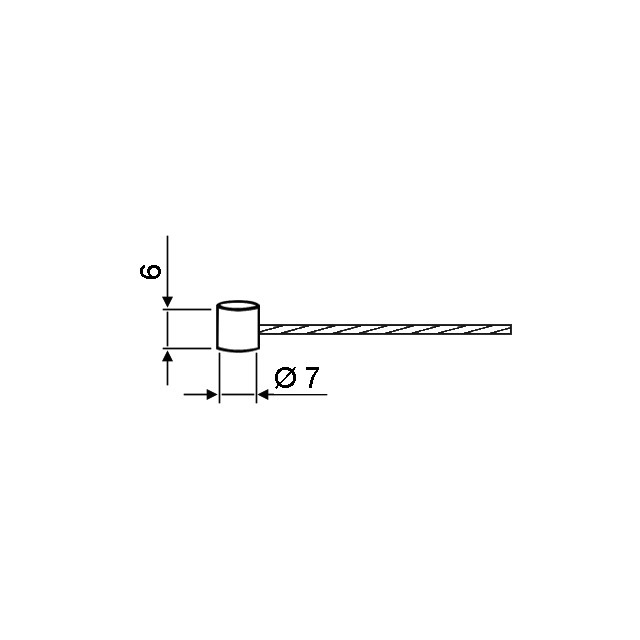 Cable Frein pour VTT Ø 1,8 MM X 1,8M référence fournisseur 20735435